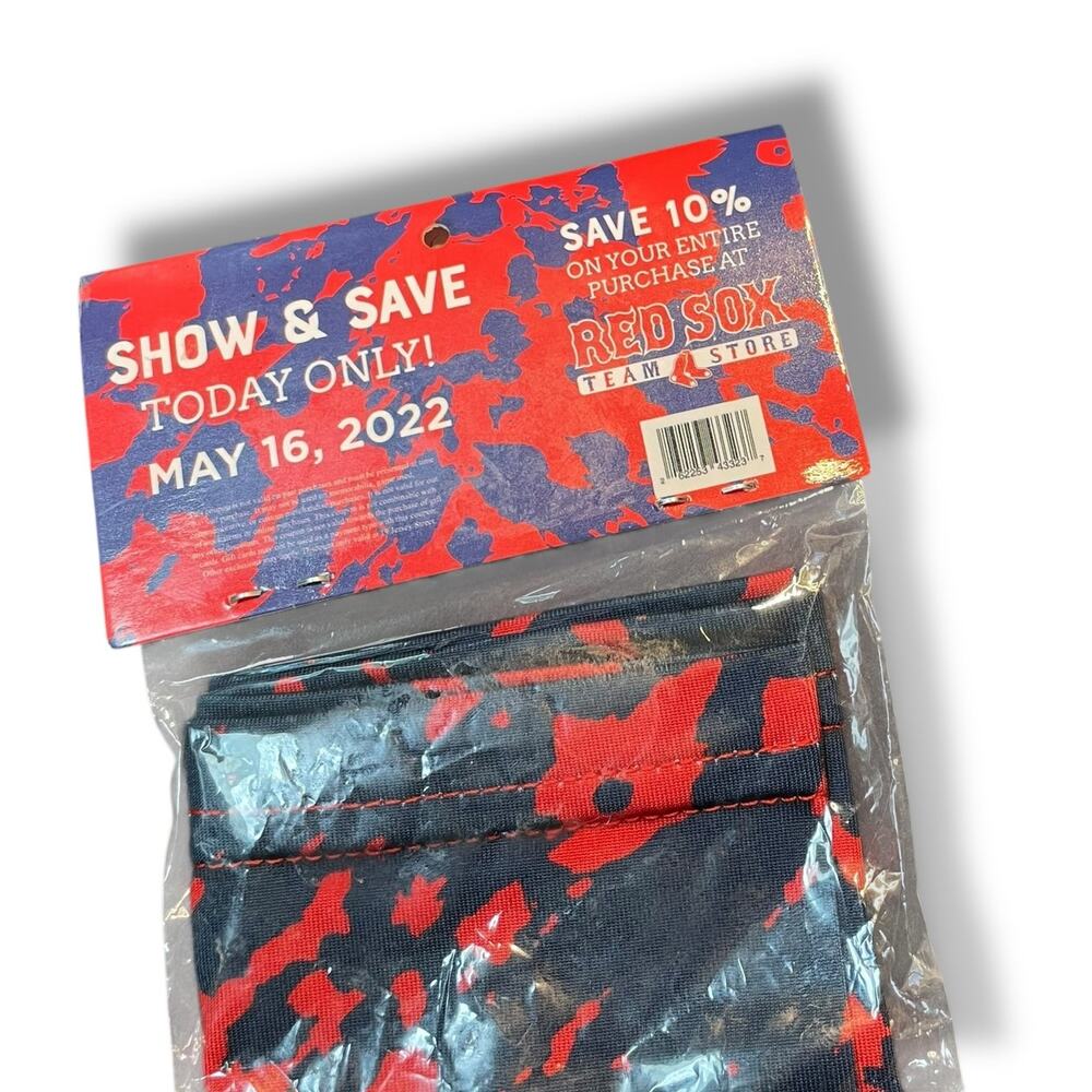 Boston Red Sox New Balance Headband Fenway SGA 5/16/22 Stadium Giveaway Navy Red - Picture 8 of 11